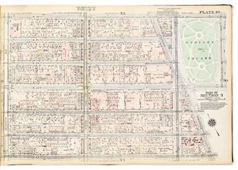 Bromley, George W. Land Book of the Borough of Manhattan City of New York.